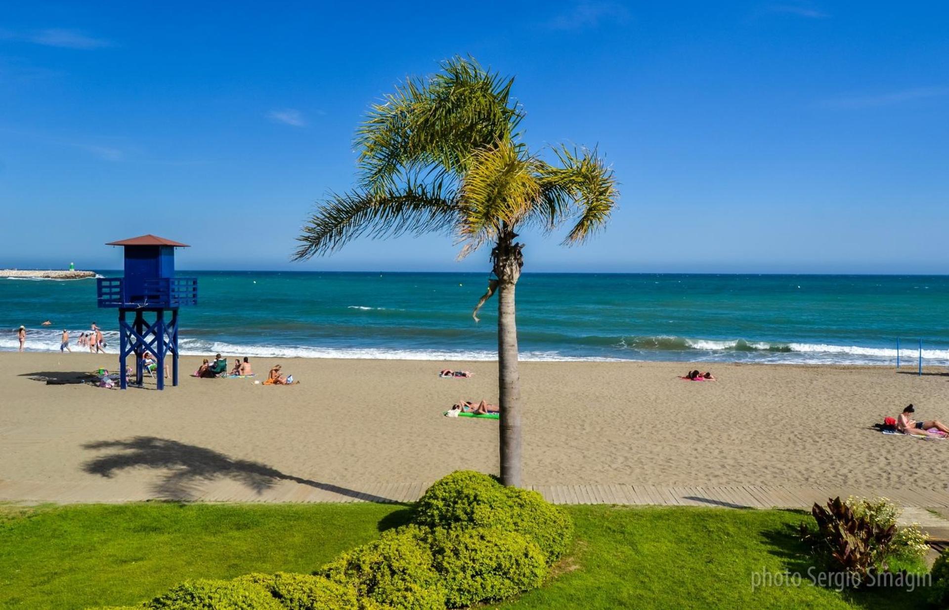 703 Aguila Apartamento - Vista Al Mar - Cerca De Tren, Restaurantes Y Tiendas - Playa A 10 Minutos Caminando Benalmádena Exteriör bild
